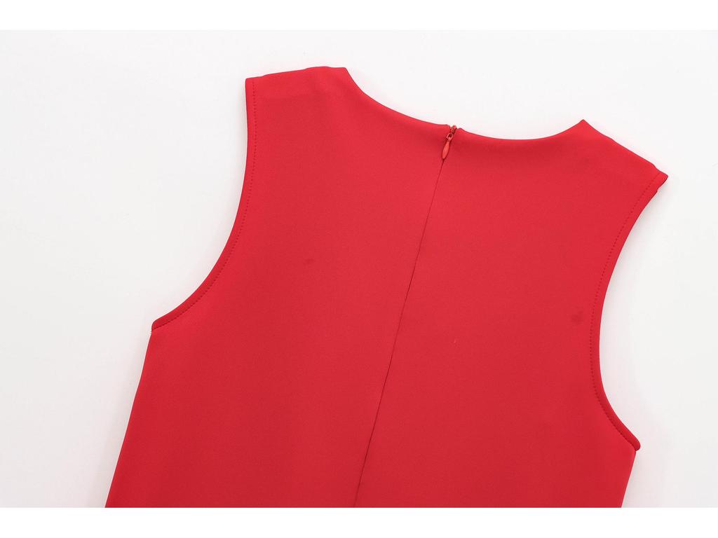 2024 Winter Women's European & American Slim Fit Bow Dress