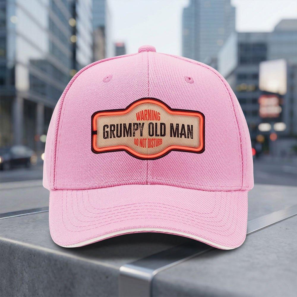 Grumpy Old Unisex Adjustable Baseball Cap  Light Breathable Unisex Hat for Daily Wear Valentines Thanksgiving Birthday Gift
