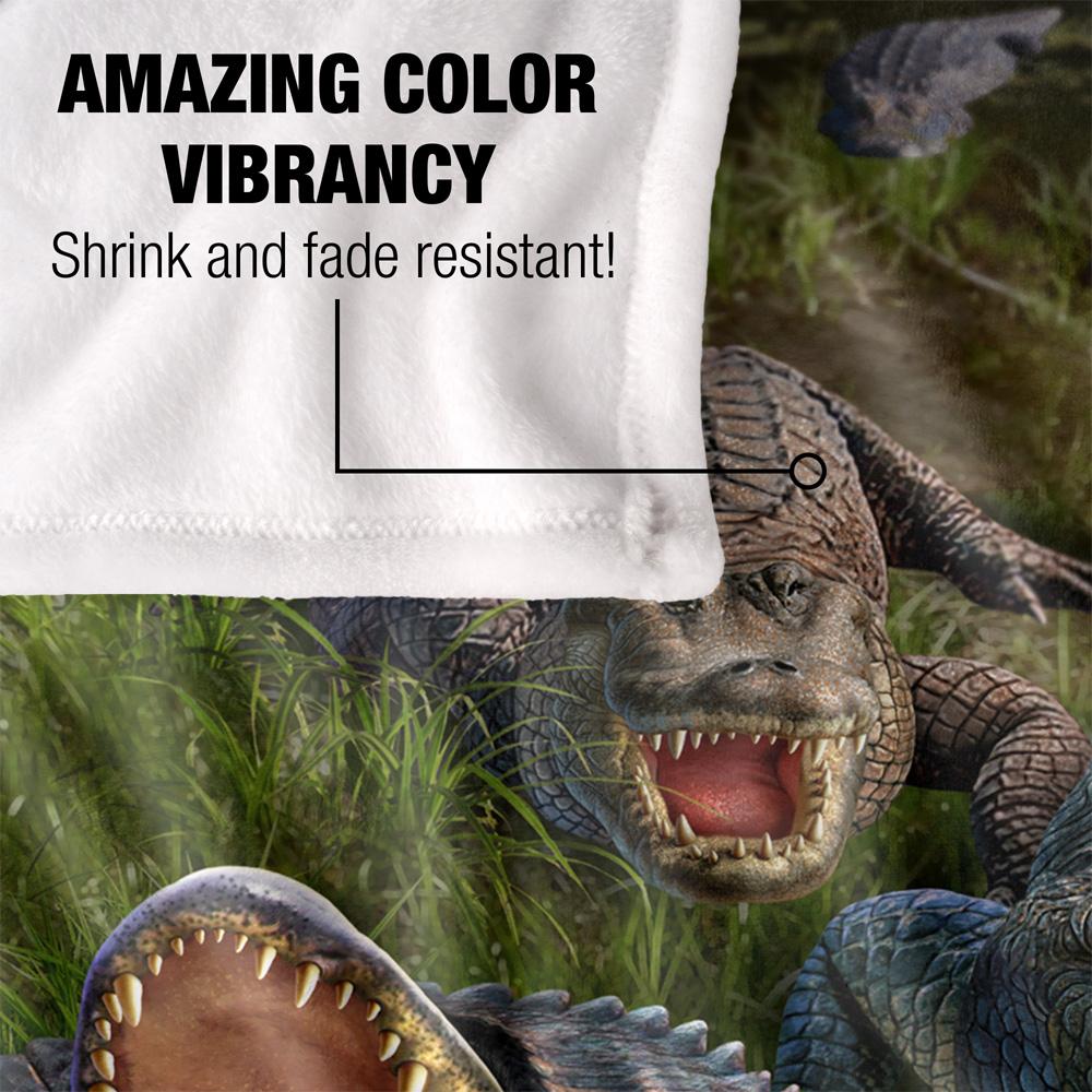 JQ Licensing Jlo Silky Alligator Supersoft Blanket