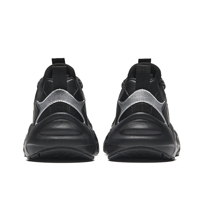 New Anta Low Top Chunky Sneakers Men's Black 912438805-1
