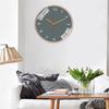 12 Inch Wall Clock Round Battery Operated Easy To Read Sweep Movement Art Silent Non Ticking