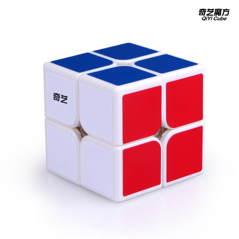 Qiyi Qidi W 2x2 Sihirli Küp Eğitici Bulmaca Oyuncak Çocuklar Yetişkinler için