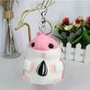 Adorable Creative Hamster Plush Keychain Toy For Cute Animal Lovers 11cm