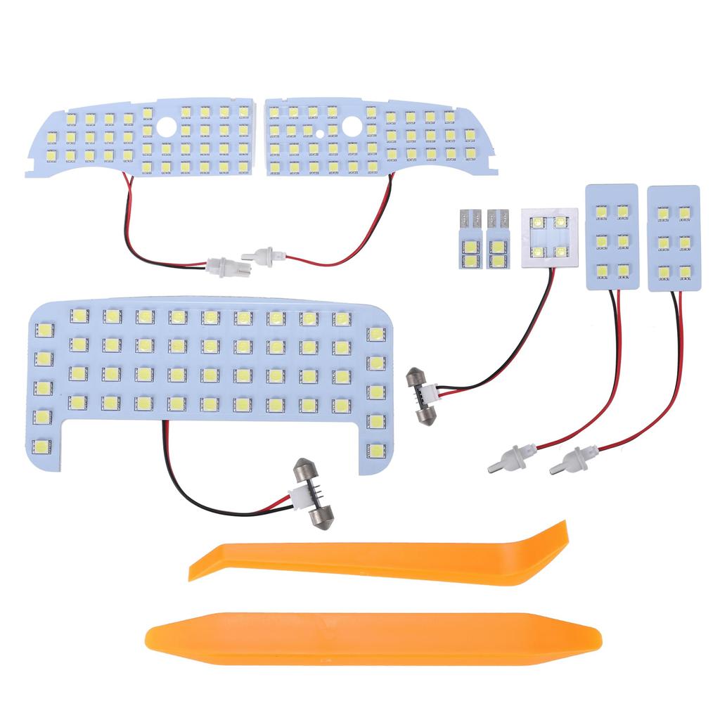 uxcell 30 Prius Interior Easy Center LED Cabin 5050S MD Car Dome Compatible with Toyota Prius LED White 1 Set Lamp, Installation, Lamp, Lamp, Durable,