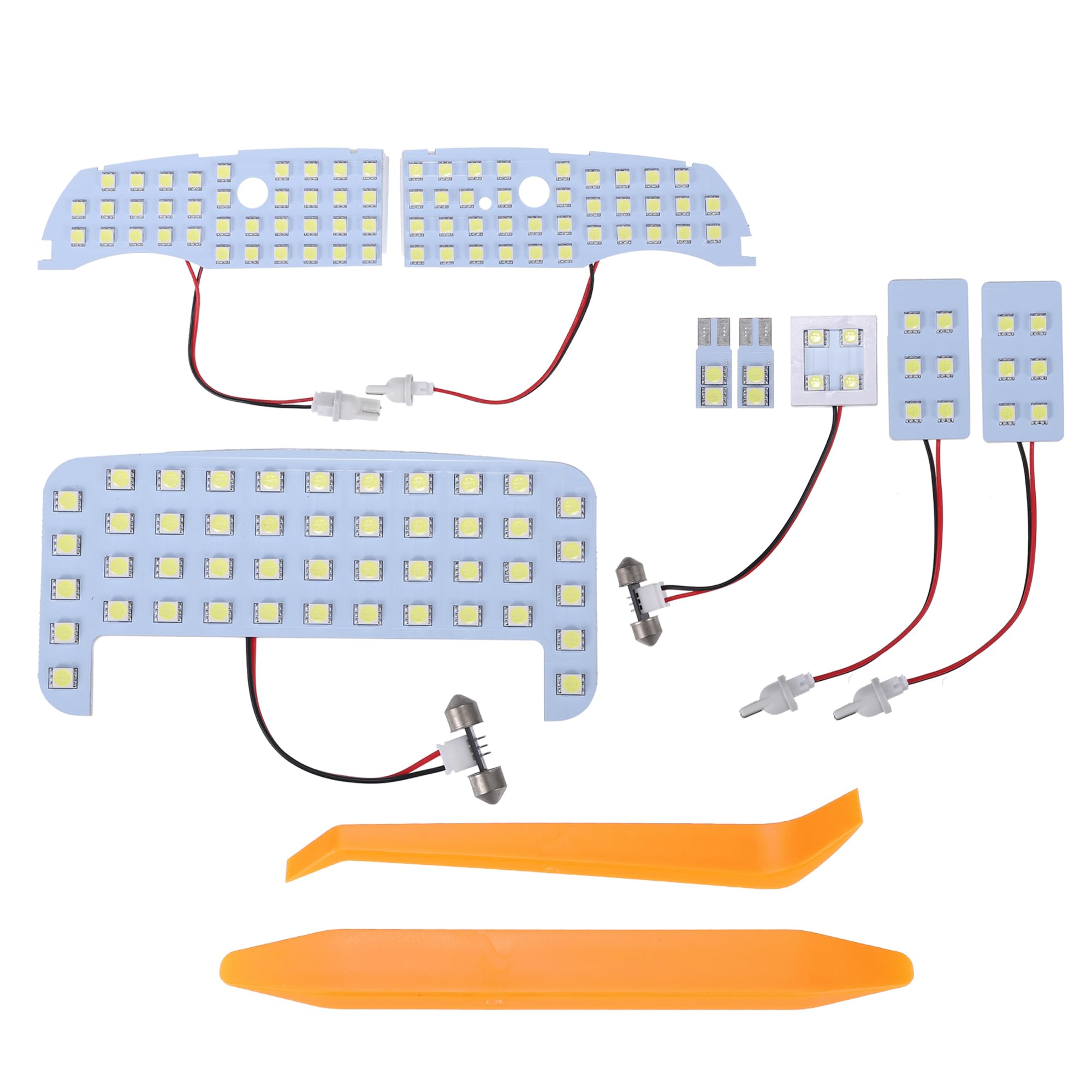 

uxcell 30 Приус Салон Внутренний Легкий Центральный Светодиодный Салон 5050S MD Автомобильный Плафон Совместимый с Приус 30 Салон Светодиодный Белый 1 Комплект Лампа, Свет, Установка, Лампа,
