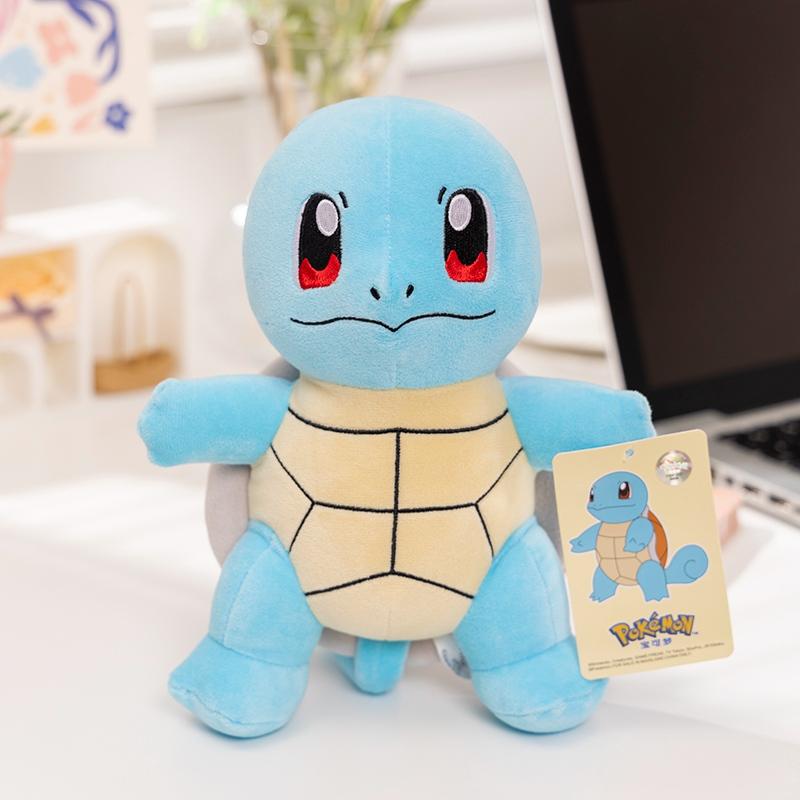 Genuine Pokemon Pikachu Stuffed Doll Cute Cartoon Anime Series Gengar Eevee Stuffed Doll Kawaii Toys Hobbies Kids Birthday Gift