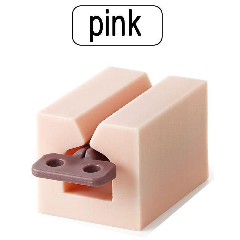 Haushaltskunststoff-Zahnpastatube-Quetscher, einfacher Spender, Rollenhalter, Badezimmerzubehör, Zahnreinigungszubehör, Zahnpasta-Quetscher