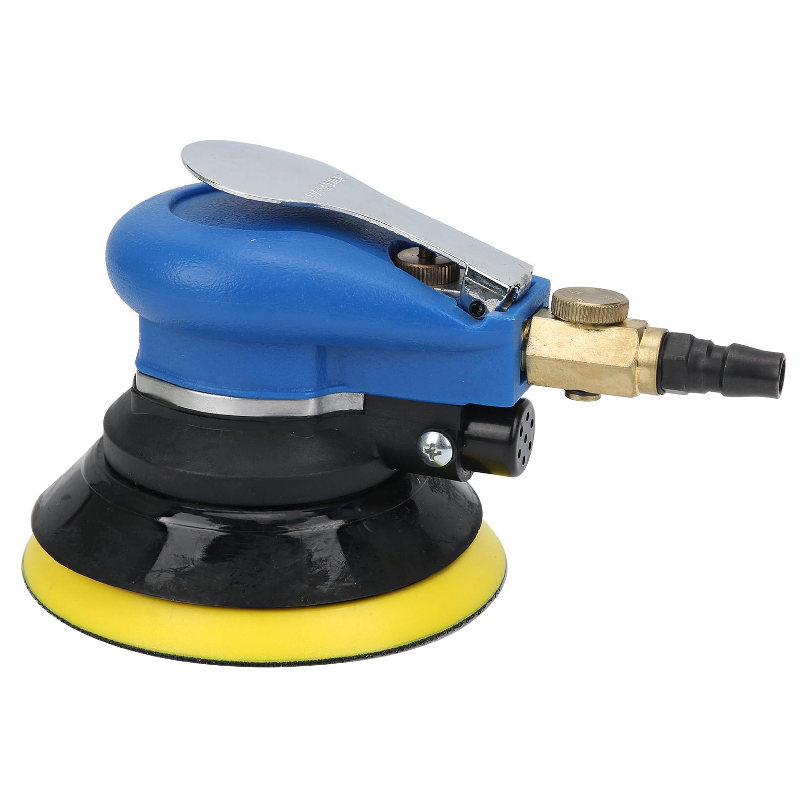 

5-дюймовая пневматическая полировальная машина с шлифовальной подошвой Пневматическое шлифовальное устройство Эргономичный Универсальный