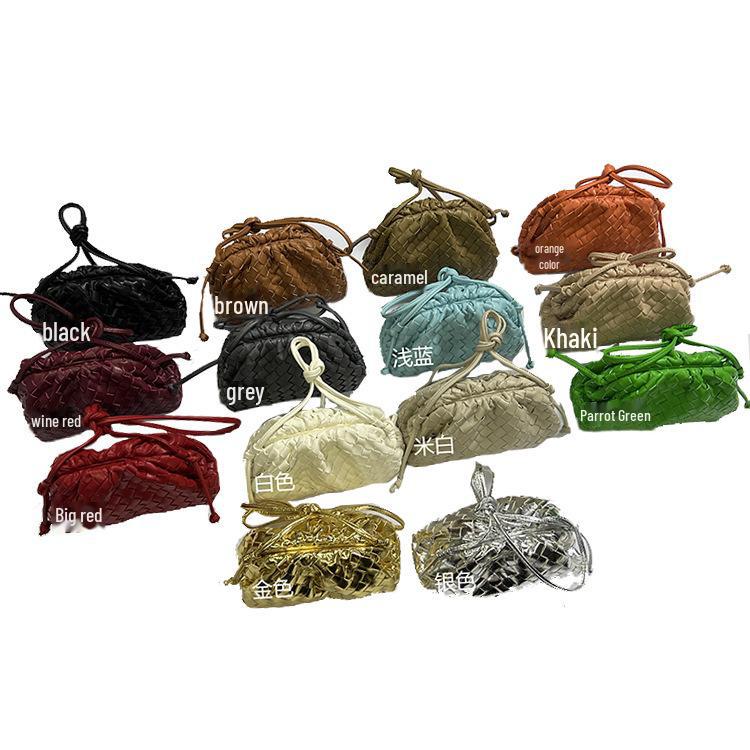 DIVANI 2026 Woven Cloud Bag - Trendy Handheld & Shoulder Messenger Bag