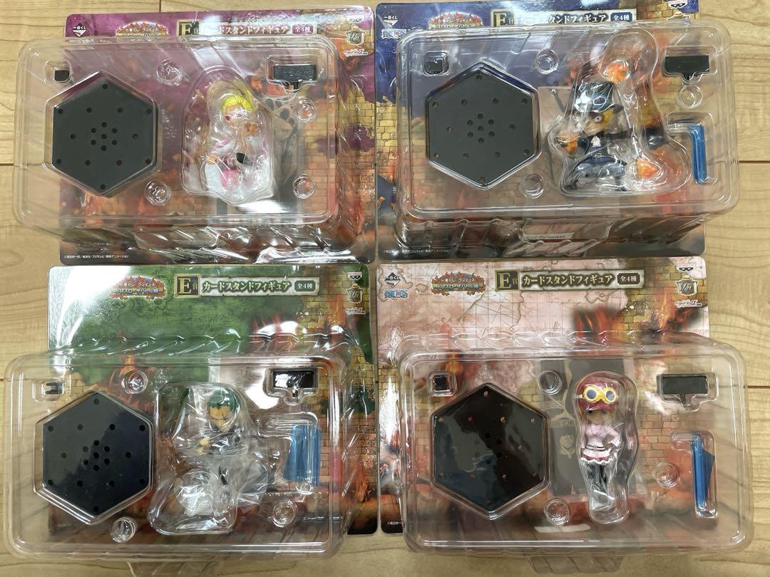 

[Б/У] Ichiban Kuji One Piece Dressrosa Battle Edition E Приз 4 вида