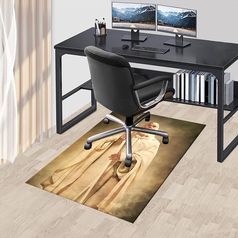 

Elrond,Lord of the Rings Polyester Office Carpet Chair Mats, Home Decor Dormitory Floor Protector with Anti-Skid Backing, Large Area Coverag 60cm by 90cm
