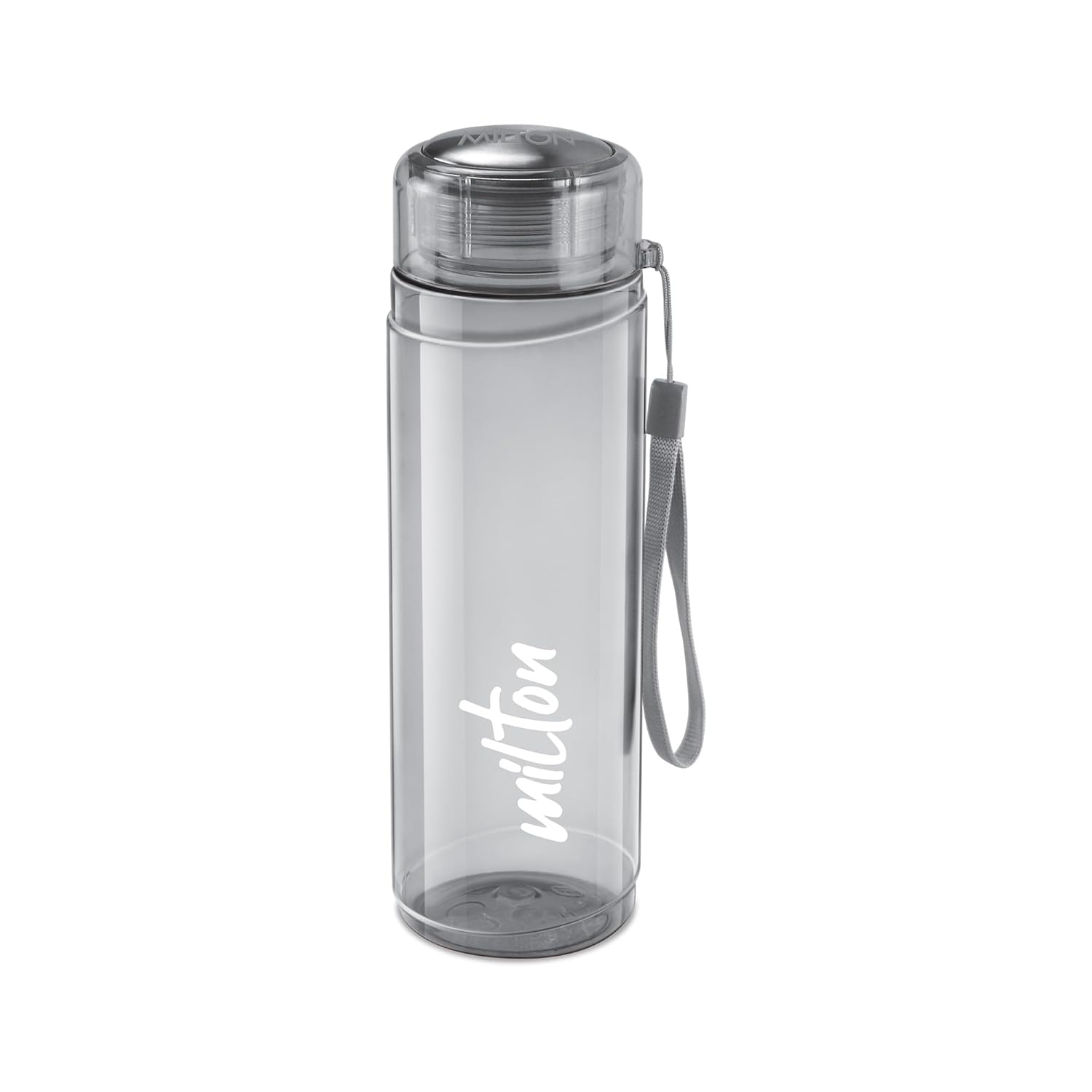 Hector 1000 Water Bottle, 1 Litre, Reusable Plastic Fridge Bottle ,Grey 1 Litre
