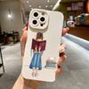 Read Book And Coffee Girl Phone Case Cute Cover for Iphone 7 8 Plus SE 2020 13 14 12 11 Pro Max X XS XR Soft Silicone Back Cover