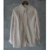 Johnature Women Vintage Shirts Tops Stand Long Sleeve Button Spring Blouses Solid Color Chinese Style Shirts