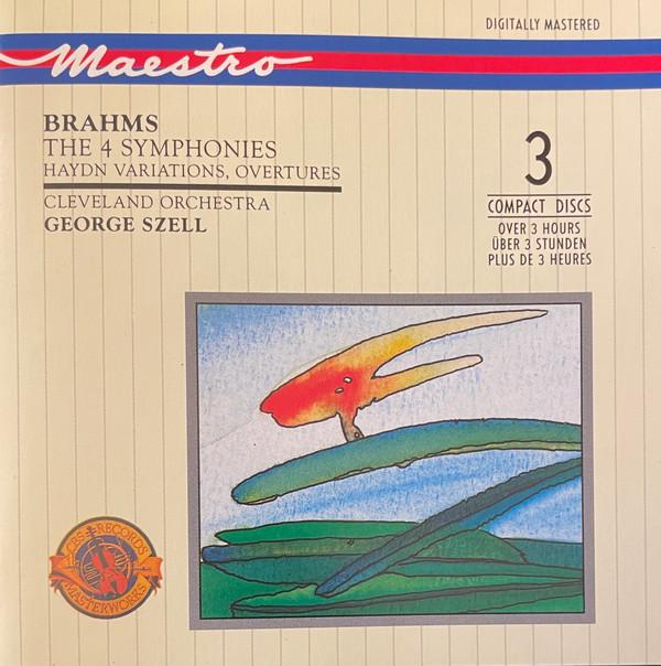

CD JOHANNES BRAHMS, THE CLEVELAND ORCH - The 4 Symphonies • Haydn Variations M3YK45823 CBS Masterworks 1990 Japan Classical Used