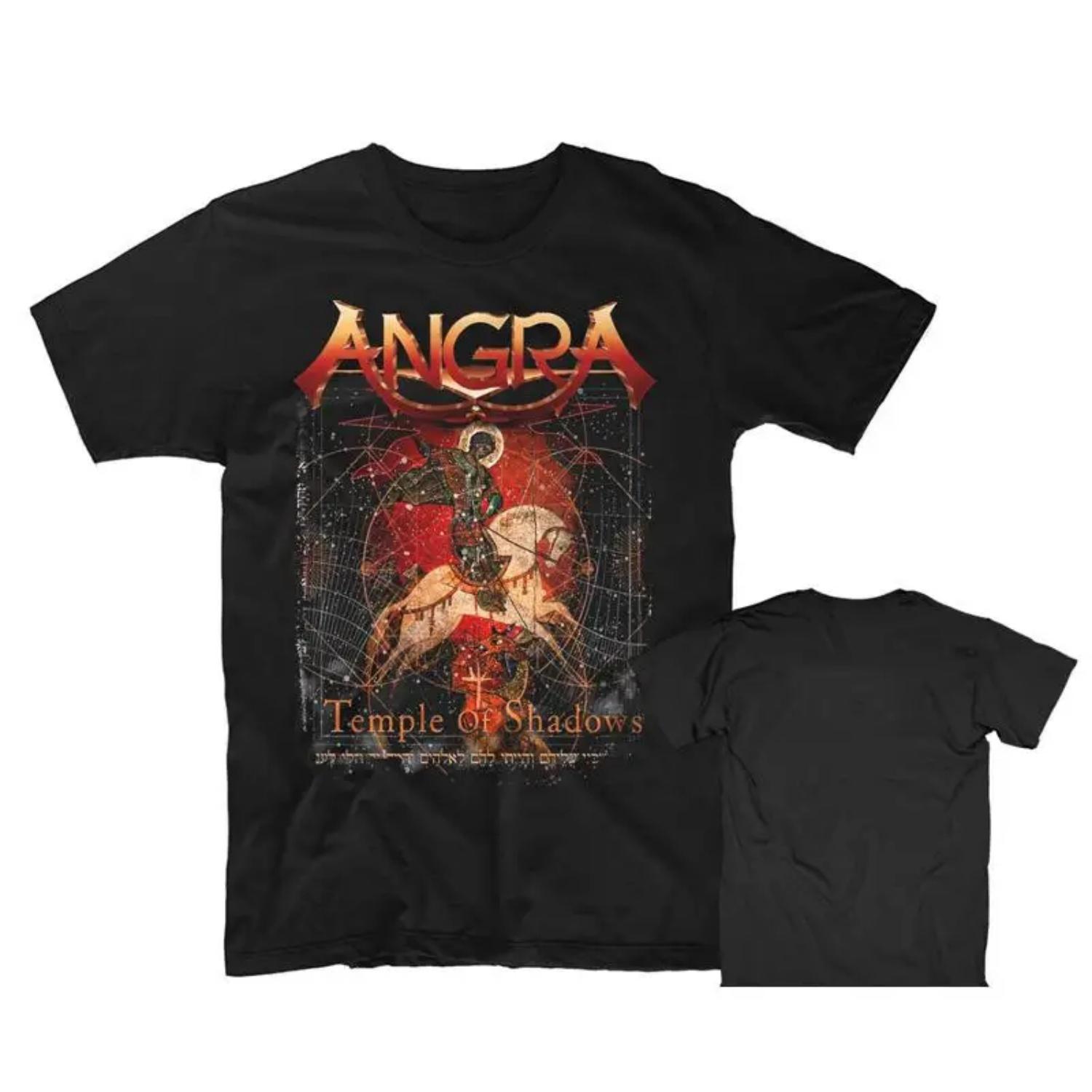 

Angra Temple Of Shadows Metal T Shirt Men S Women S S M L Xl 2 3Xl Usa S чёрный