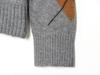 European Fashion Casual Knitwear with Vertical Rhombus Pattern