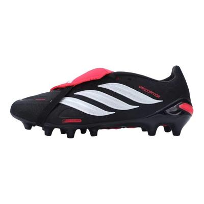 PREDATOR LEAGUE AG Artificial Ground Abrasion Resistant Soccer Shoes Unisex Black White Pink JR7900