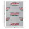 Coperta Krispy Kreme Ristorante e Panetteria regali di Natale Shaggy decorativa per divano letto Coperte