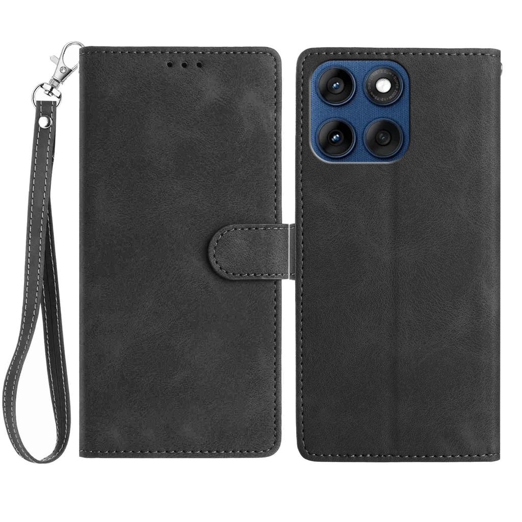 For Motorola Moto E13 E20 G05 G54 Edge 40...Wallet Style Frosted Leather Phone Case, Multi-Card Slots & Stand, Shockproof Protective Cover (8 Colors)