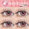 1 Pair Cosplay Colored Contact Lenses for Eyes Anime Red Beauty Makeup Lens Halloween Pink Eyes Lenses Purple Contacts