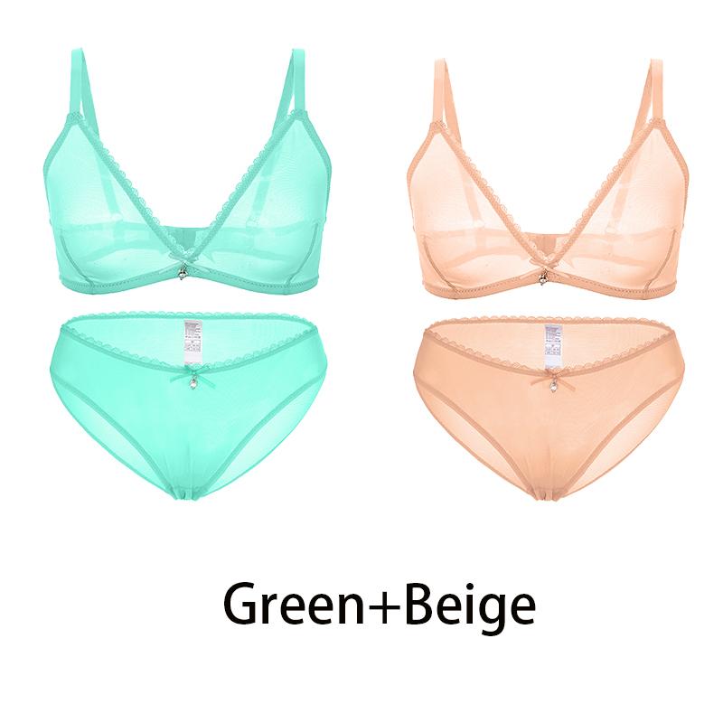 Varsbaby Sexy Ladies See-through Sujetador talla grande Bragas de cintura  baja 2Pcs comprar a buen precio — entrega gratuita, reseñas reales con  fotos — Joom