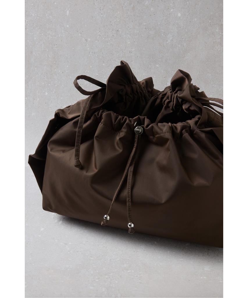 Suecomma Bonnie Fev_Ruffle Bag_Large(Brown)_Dfbaa25501Brn