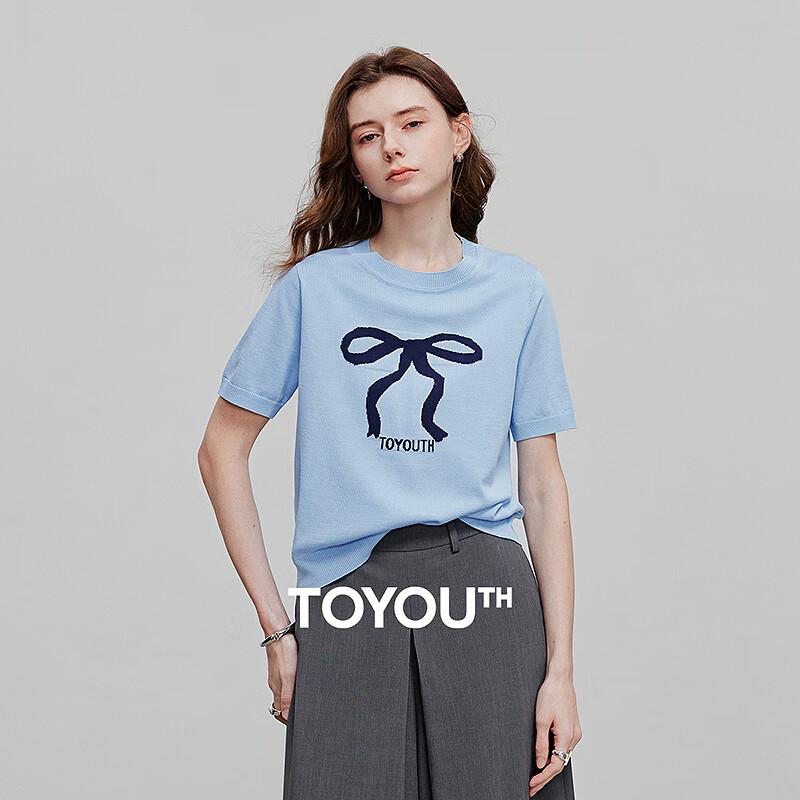 Chuyu Women s 2025 Summer Cooling Ice Silk Jacquard Knit Top S