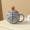 Basketball-Themen-Tasse Keramik Sport-Souvenir Geschenk für Männer 450ml Kreative Tasse