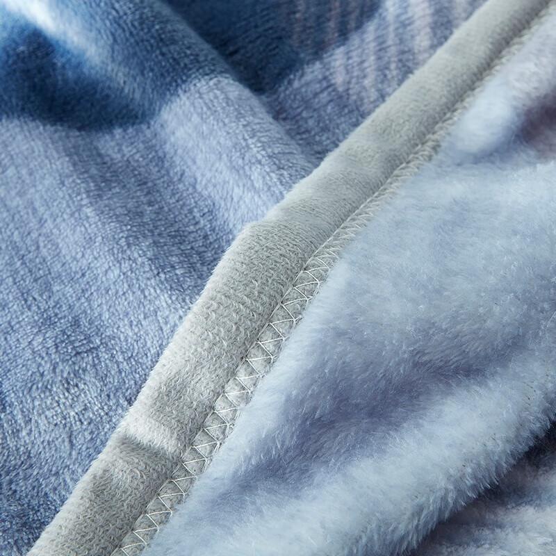 MENGJIE Lake Baikal Flannel Blanket