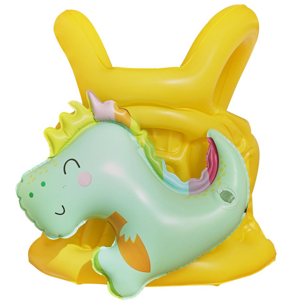 Xiaolü Rainbow Unicorn Inflatable Swim Vest for Kids
