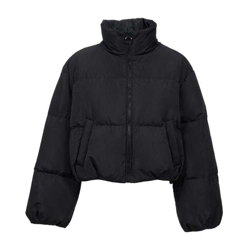 VEROMODA Women's 90% White Duck Down Stand-Collar Puffer Jacket