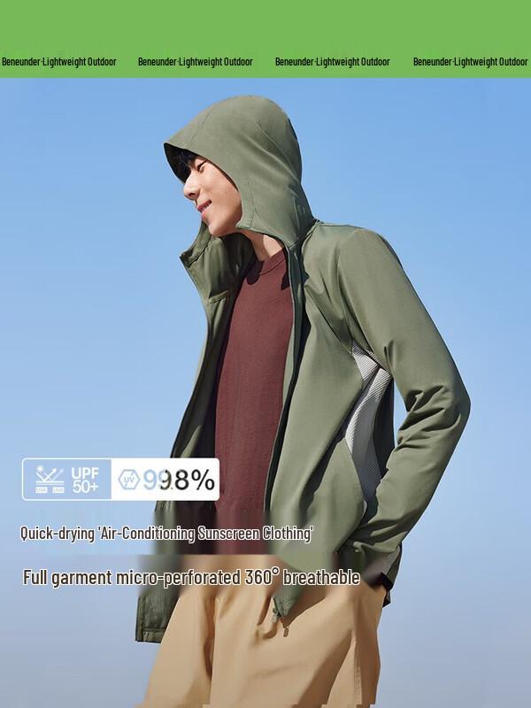 

Beneunder Men s UV Protection Breathable Outdoor Jacket