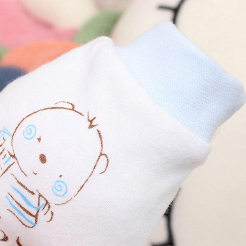 Boy Girl Newborn Anti Scratching Cotton Baby Anti-grasping Gloves Face Protection