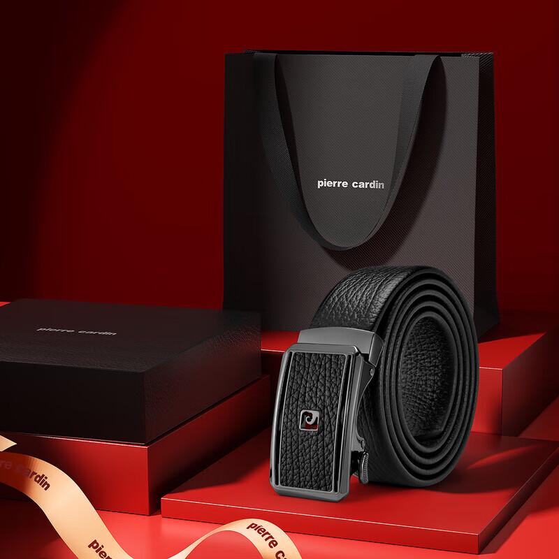 Pierre Cardin Men s Leather Automatic Buckle Belt 125cm