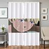 Black Out Curtains for Bedroom Opaque Curtain for Living Room Home Interior Curtains Partition Kitchen Blackout Modern Window