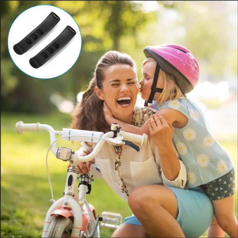 1 Pair Bicycle Brake Handle Protection Cover Mountain Road Bike Brake Lever Protection Anti Slip Gel Sleeve Cycling Accessories