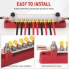 12Way Terminal Bus Bar M6 Stud Power Distribution Block 12-48V 150A DC Electrical BusBar with Cover For Truck Boat Car Camper RV