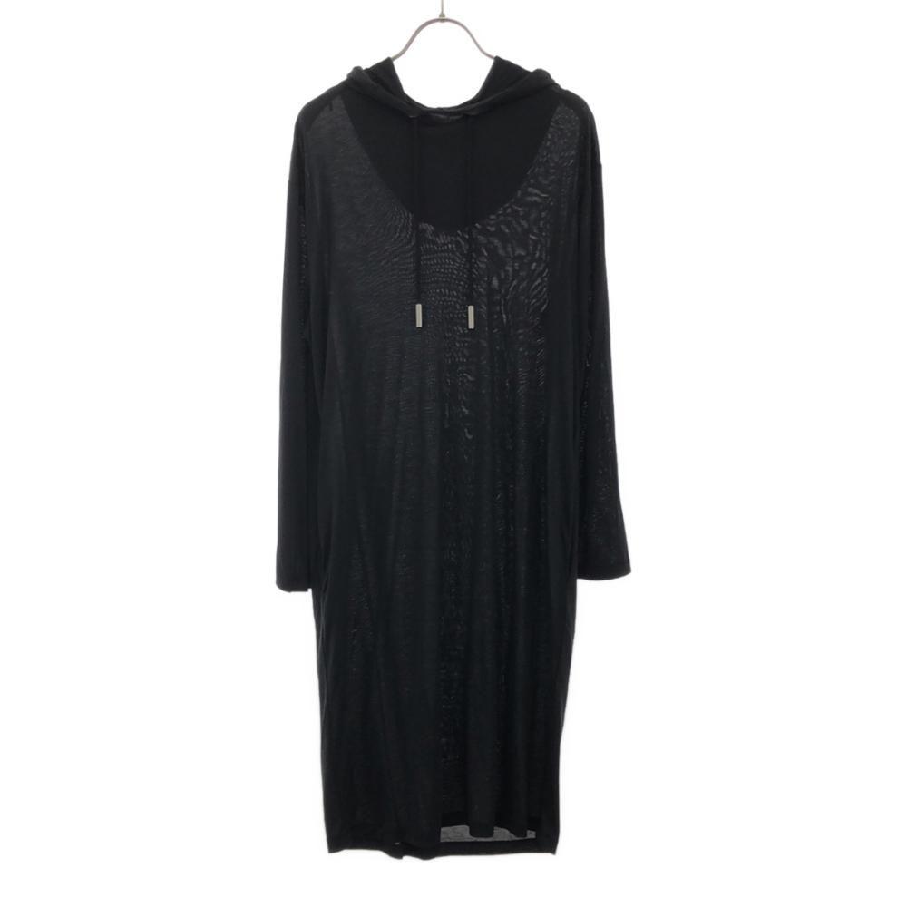 ACNE STUDIOS Long sleeve Hooded one piece XXS black Women Used