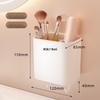 Suction Cup Wall-Mounted Comb and Toothbrush Holder
