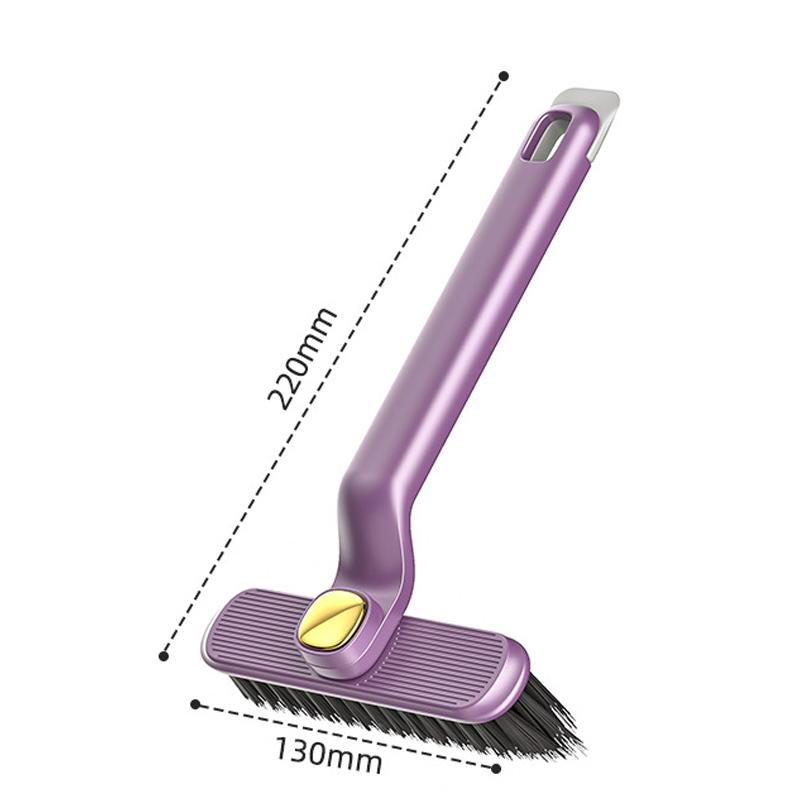 Rotatable V-Shape Crevice Cleaning Brush Handheld Tile Floor Brush For Bathroom Kitchen Gap Toliet Corner Home Clean Tools