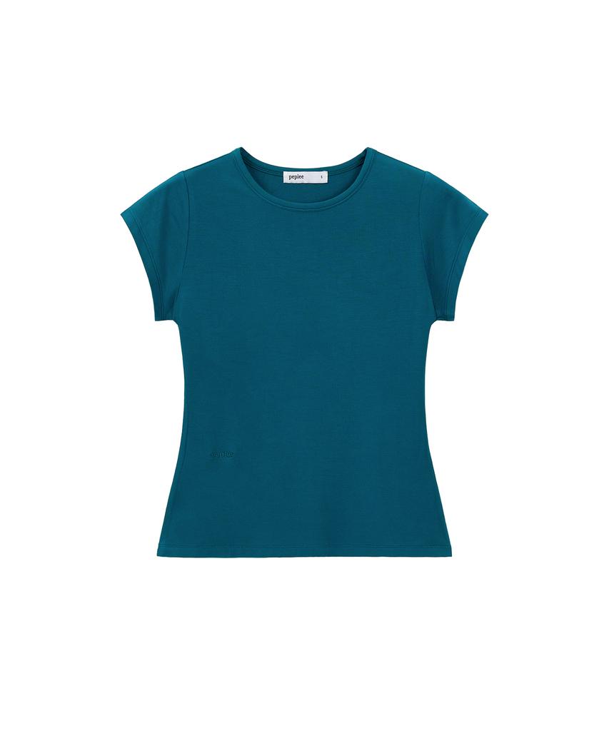 Pepeulli Cap Sleeve Mini Tee (Blue Green)