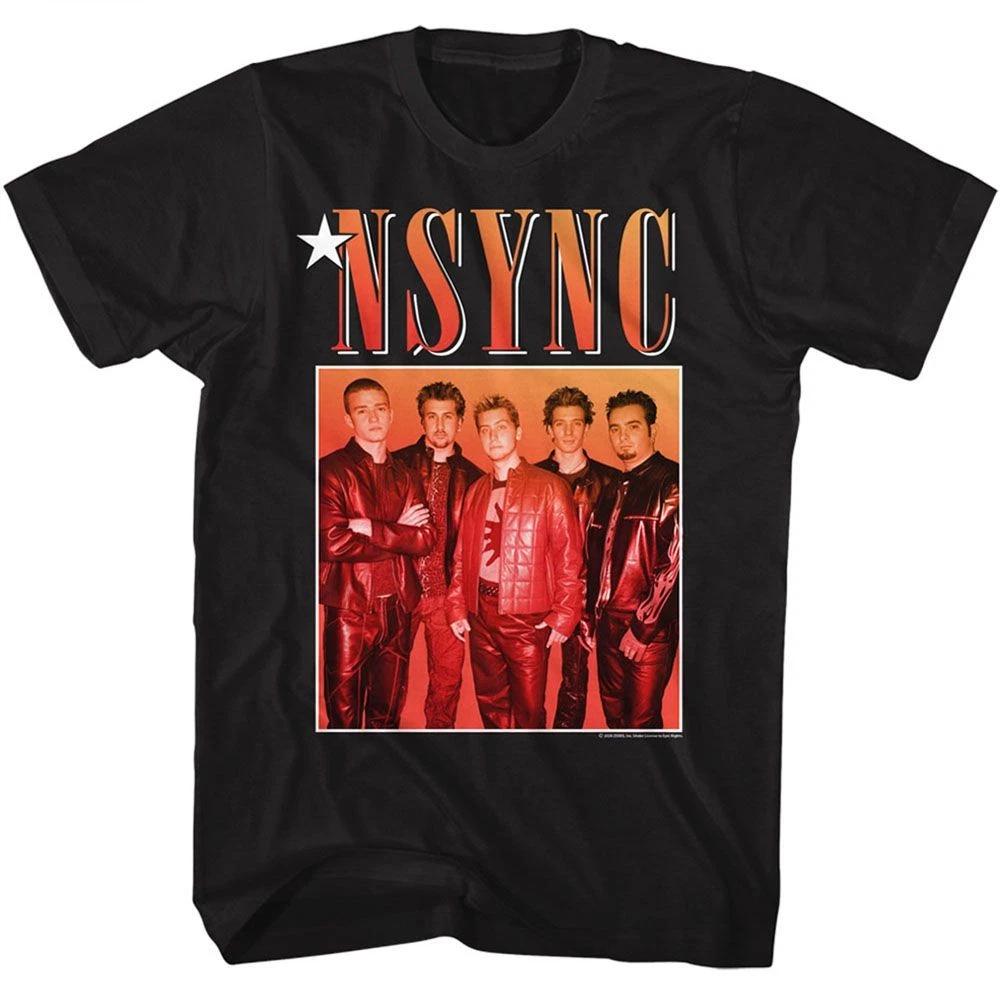 NSYNC Band Photo Black Pop Music Boy Band  Children s T-shirt 160