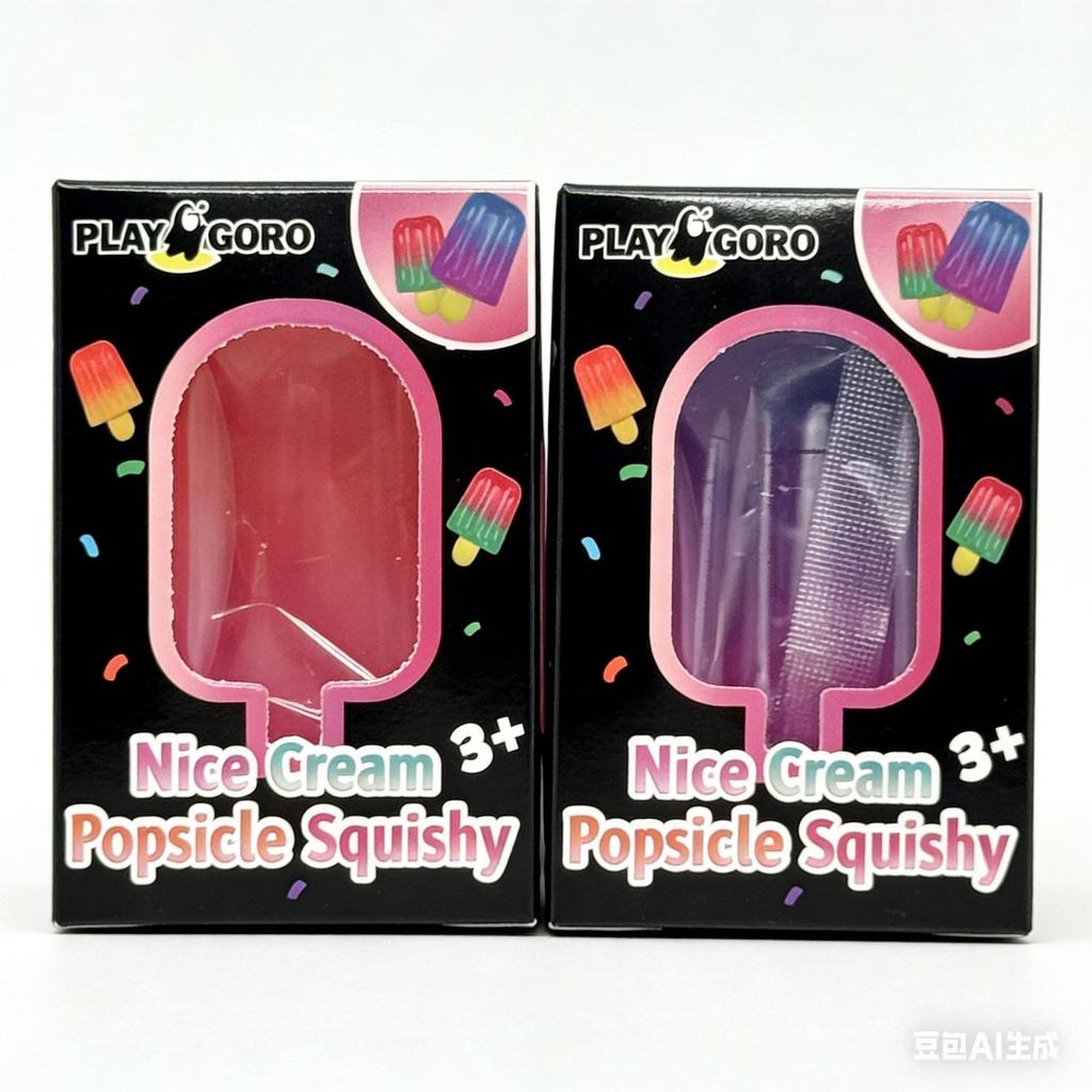 New Icecreamsquishy Ice Cream Ice Cream Extruder Plastic Pinch Le Pressure Relief Toy