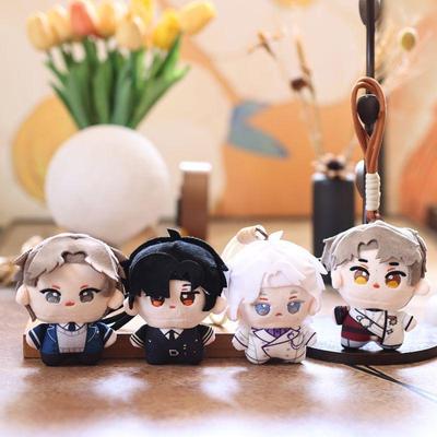 Cutest Kawaii Plush Doll Keychain - Fluffy Cotton Stuffed Animal Hanging Decor for Bag/Car/Backpack (Anime Style Soft Toy Gift for Kids Girls Boys)