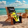Personalized Customized Proof Beach Towel with Sprunki Themed Pattern - Soft, Absorbent,quick-drying,perfect Swimming,camping&bathing