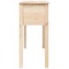 Vidaxl Stolik Konsolowy, 100X35X75 Cm, Lite Drewno Sosnowe