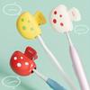 1pc Portable Toothbrush Storage Clip Protective Cover Compact Travel Case for Home Business Trips Daily Use Toothbrush Travel