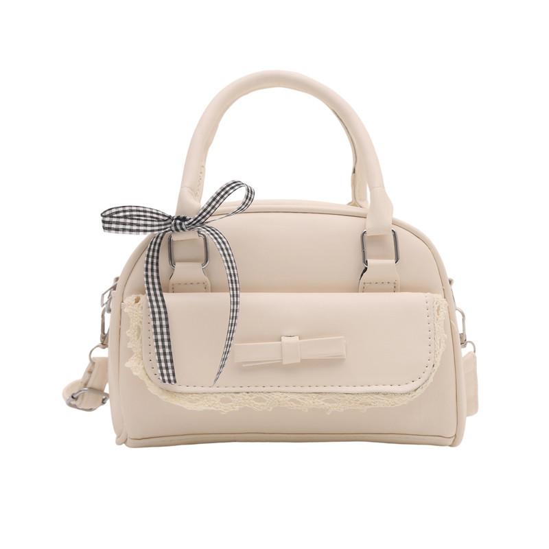 Cute cartoon girl bag 2 summer new large-capacity textured shoulder oblique span bag