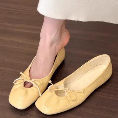 New Flat-soled Women's Shoes Spring Soft-soled Versatile with Skirt Single Shoes